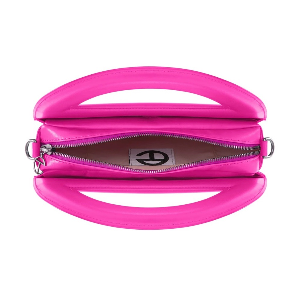 Telfar Round Circle Bag- Azalea - Picture 5 of 6